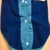 maglioncino cane col blu con bottoni tg 40