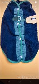 maglioncino cane col blu con bottoni tg 40