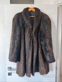 Pelliccia in visone lunga 95cm spalle 50