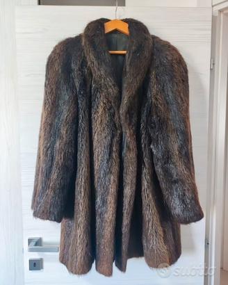 Pelliccia in visone lunga 95cm spalle 50