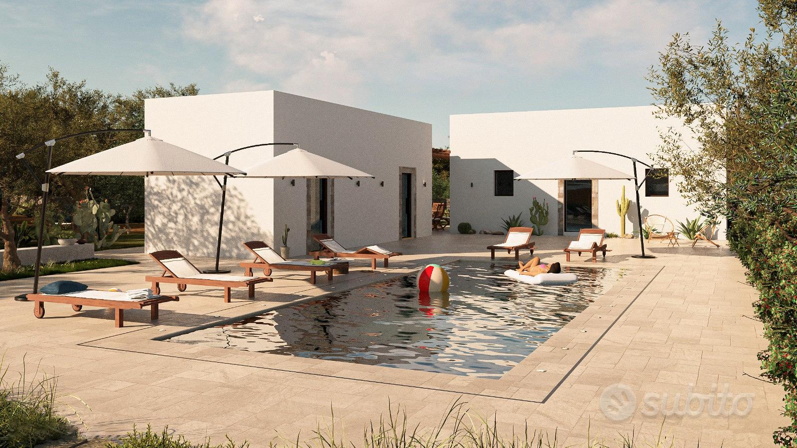 OSTUNI Casale con piscina allo stato rustico - Vista 2