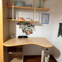 Scrivania ergonomica cameretta