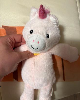 Peluche Unicorno Rosa Morbido