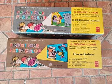 3 Vignette originali per Proiettore Festacolor