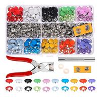 Set di Bottoni automatici a Pressione con pinza,