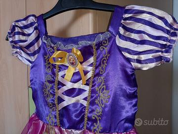 Costume Rapunzel tg 6 anni