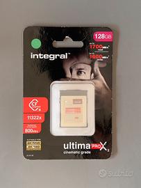 Scheda CFexpress Type B Integral 128GB – NUOVA