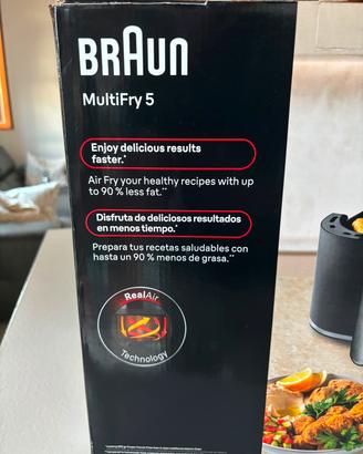 friggitrice ad aria  Braun nuova