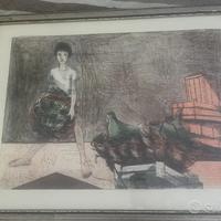 Eva fischer quadro litografia