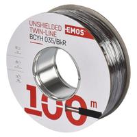 Cavo Emos non schermati 2 x 0,35 mm, 100 m, s8230