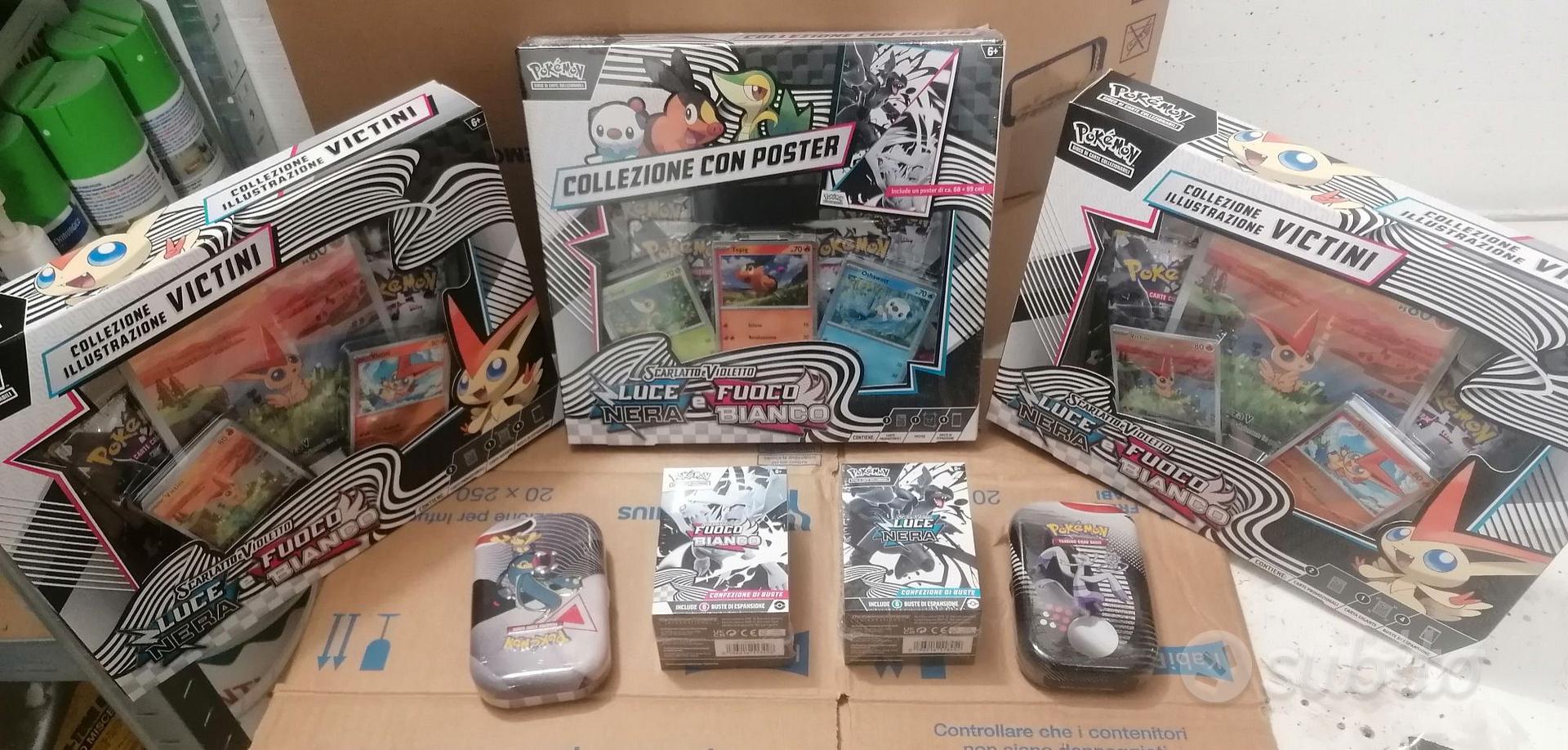 Lotto Carte Pokemon Luce Nera Fuoco Bianco sealed - Collezionismo In ...