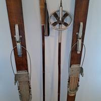 sci in legno anni 50