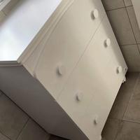 Fasciatoio e lettino “cuoricino mio” + materasso