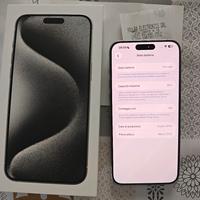 iPhone 15 Pro Max bianco