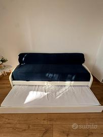 divano letto con materassi