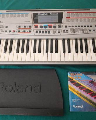 Tastiera Roland EM-15, come Nuova.
