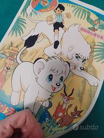 Kimba il leone bianco 🌴 da colorare 