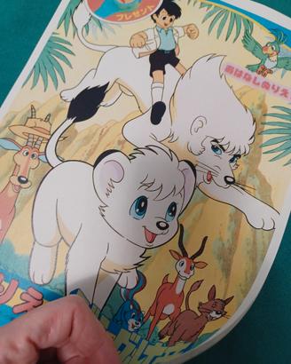 Kimba il leone bianco 🌴 da colorare 