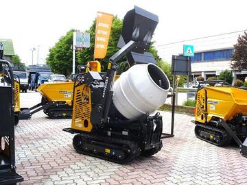 Motocarriola Katoimer Carry 107 II con Betoniera