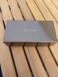 Custodia vuota occhiali Gucci con panno originale