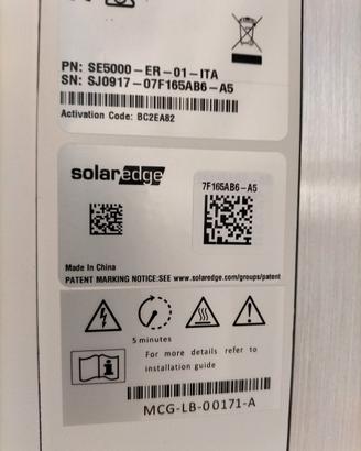 inverter Solar Edge - SE5000