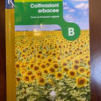 Libro scolastico "Coltivazioni erbacee"