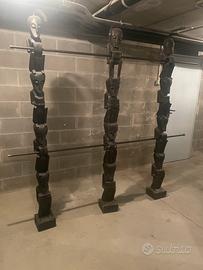 Statue decorative/appendiabiti