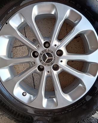 cerchi Mercedes da 17 con gomme 