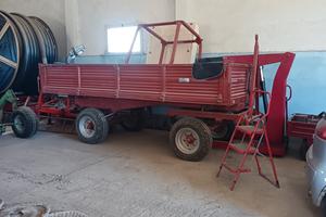 rimorchio ribaltabile per trattore