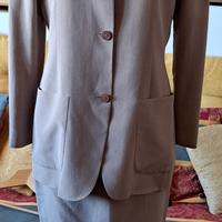 tailleur classico vintage in seta