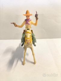 Soldatino Cowboy con Pistole a Cavallo Nardi Italy