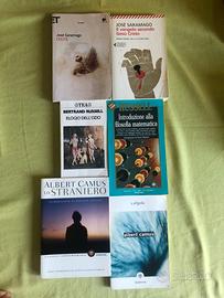 Lotto Libri Saramago Camus
