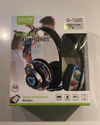 Cuffie Wireless GREEN LYCA G-1252