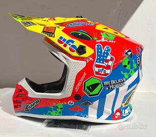 Casco motocross da bambino UFO KOREY Rosso/Blu