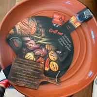 Grill me padella per grigliare terracotta