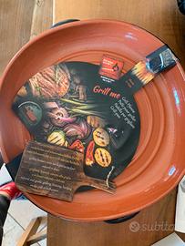 Grill me padella per grigliare terracotta