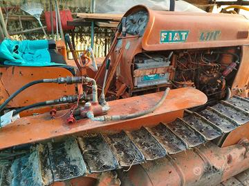 Trattore Fiat 411C cingolato 