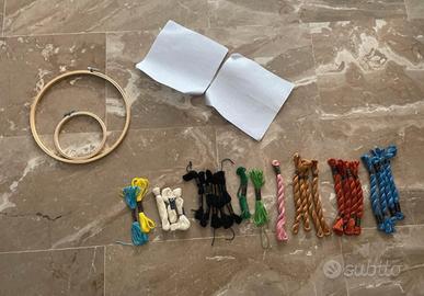kit per ricamo