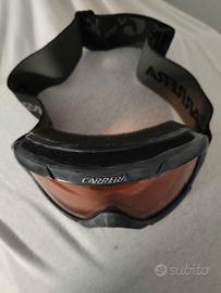 maschera da sci carrera adrenalyne yr/d super rosa