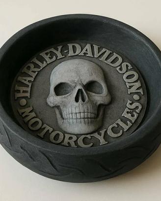 svuota tasche Harley Davidson con teschio