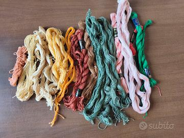 Matassine di cotone da ricamo 