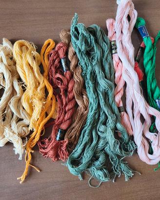 Matassine di cotone da ricamo 