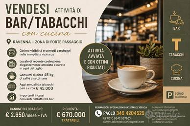 Attività / Licenza di 280 m² con 5 locali a Ravenn