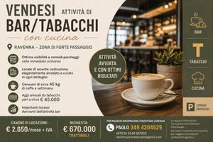 Attività / Licenza di 280 m² con 5 locali a Ravenn