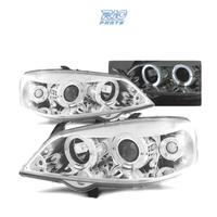FARI OCCHI ANGEL PER OPEL ASTRA G 97-04 CROMATO