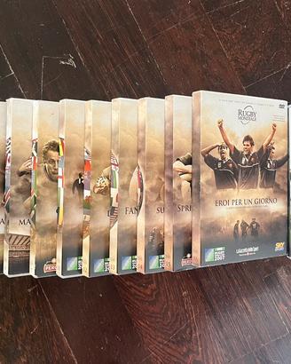 Collezione DVD Rugby Mondiale + All Blacks il mito