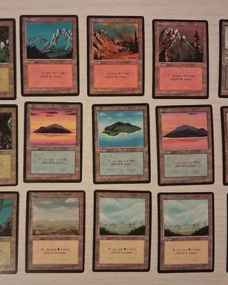 Carte MTG | Fbb 1994 | Full set terre base