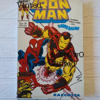 Iron Man e Spiderman Fumetto Vintage 1988