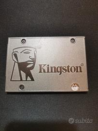 SSD Kingston SA400 240 GB pari al nuovo 