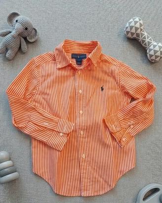 Camicia a righe bimbo Ralph Lauren Tg4anni